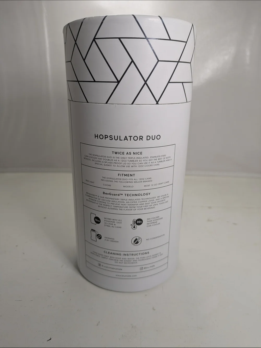 BrüMate Hopsulator Duo Can Insulator - Dark Aura (Iridescent)
